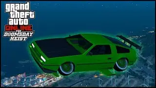 FUTURISTIC CAR DELUXE CAR VOADOR! GTA V DLC THE DOOMSDAY HEIST