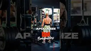 I APOLOGIZE TO ALL BODYBUILDERS 🙏🏼 #bodybuilding #gym #motivation #respect #training #dedication