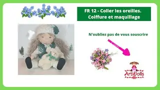 FR 12 - Finitions de la tête de notre poupée BB de Artidolls - V 114 BB