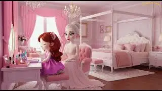 Kitten Tries Makeup for the First Time 💄 | Mom Helps Her Get Ready  #ViralVideo #Shorts #aicat