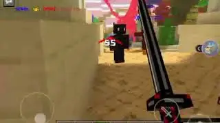 Overwatch character in Pixel gun 3d