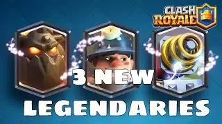 Clash Royale: Fourth Sneak Peek - 3 New Legendary Card!