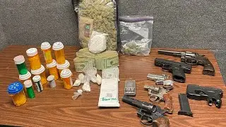 Man arrested for drug, gun charges