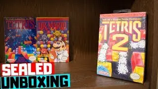 Opening a BRAND NEW Tetris 2 for the NES - SEALED SUNDAYS
