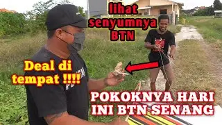 PART 1 Uji coba layangan 1.35 meter ala BTN.. POKOKNYA HARI INI BTN SENANG