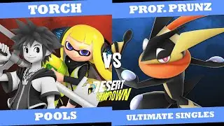 Desert Showdown 2 | Pools - TGZ | Torch (Sora, Inkling) Vs. Professor Prunz (Greninja)