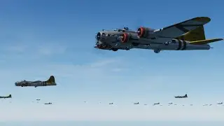 B-17戦略爆撃機vs88㎜高射砲100門【DCSWorld】