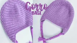 Gorro base / personalízalo y crea diferentes personajes (Adáptalo a todas las tallas)