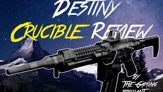 DESTINY CRUCIBLE REVIEW Khvostov 7G-02 [ Exotic Weapon ] [ The Taken King ] [RIO] [ Year 2 ]