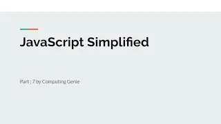 JavaScript Simplified: Data Types In JavaScript (Part 7)