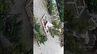 Musi Overflowing Floods 🔥 at #puranapool #chaderghat #oldcity #hyderabad #musiriver #overflow