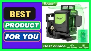 Huepar 902CG Cross Line Laser Level 2x360&deg;