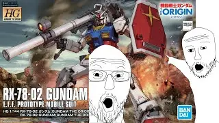 First stream!! Building HG Origin RX-78-2