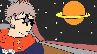 jujutsu kaisen opening 2 paint version (low budget)