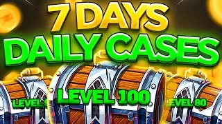 LEVEL 100 Daily Cases paid INSANE 🤑  7 days of dailies and then ALL IN 🔥