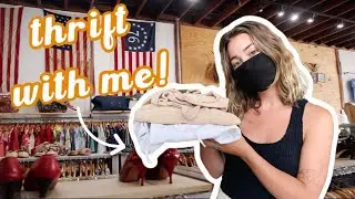 Thrift With Me! first time thrifting in months!