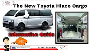 Информационное руководство по Toyota Hiace Cargo 2021