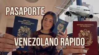 VLOG: Renov&eacute; mi pasaporte venezolano r&aacute;pido y f&aacute;cil (Viajando de Miami a Venezuela)