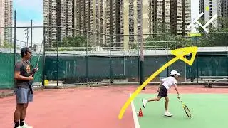 [點擊球 Click and Hit]#04 - 發球時腳的重點 學生嘉賓-蔡淏鋒