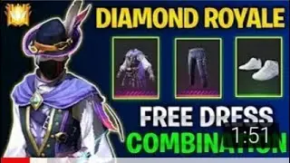 NEW DIAMOND ROYALE BUNDLE  FREE DRESS COMBINATION IN FREE FIRE🔥ENCHANTED FABLE BUNDLE COMBINATION