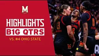 Maryland Women's Basketball Highlights | Big Ten Quarterfinals | Maryland 82, Ohio State 61