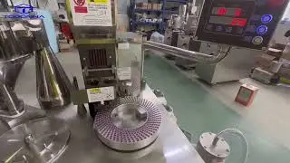 Semi auto filling capsule machine