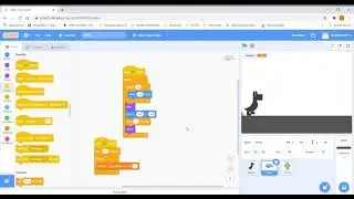 DINO GAME with scratch : mohamed barbouch