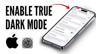 (iOS 26) How To Enable True Dark Mode On iPhone - Full Guide 2025