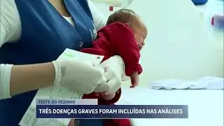 Ampliação do teste do pezinho feito pelo SUS é anunciada em MG