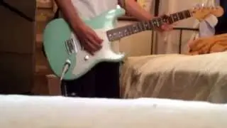 Squier Tom Delonge Surf Green Strat