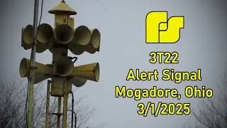 Federal Signal 3T22 - Full Alert - Mogadore, Ohio - 3/1/2025