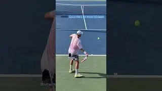 DOMINIC THIEM Tennis Practice at US Open 2022 🇦🇹💥 #USOpen #Thiem #Shorts