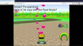 Mode7 Perspectives:  'Kind of 3D but not 3D '