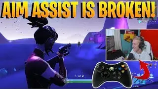 Tfue was *SHOCKED* When he SWITCHED to CONTROLLER & Used AIM ASSIST!