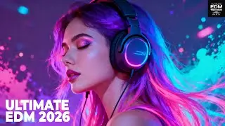 🎧 Beautiful Female Vocal Trance | Uplifting Energy Neon EDM That Keeps You Moving 🎧