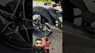 Kawasaki Ninja H2 Exhaust Sound! 🔊🔥 #shorts #ninja #h2r #trending #subscribe #viralvideo