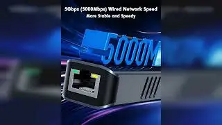 Review: 5Gbps USB to Ethernet Adapter - 5G Ethernet Adapter for Laptop Aluminum USB 3.0 & USB ...