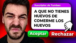 LEYENDO SOLICITUDES DE DESBANEO DE MIS HATERS🥵