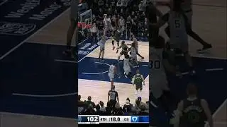 Anthony Edwards Clutch off the glass floater #nba #minnesotatimberwolves #anthonyedwards