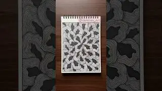 Day 154 - Easy Doodle Art Tutorial #doodle #doodleart #easy #drawing #art #zentangle #zen