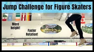 Off Ice Figure Skating Jump Power - Skating Challenge of the Day 2