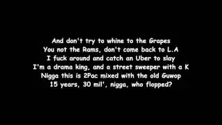 The Game Pest Control #MeekMill Diss w/Lyrics