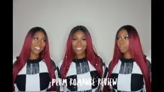 Watch Me Transform My Synthetic Wig! | Sensationnel Perm Romance Review Ft. Samsbeauty.com