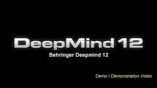 Behringer Deepmind 12 Demo / Demonstration Video