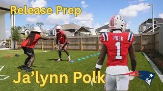 Release Prep w/ Ja&rsquo;Lynn Polk | WR Training Day 1 | Reaction Drill + Setup Mechanics