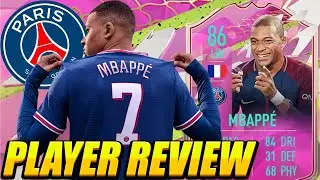 THE NEXT STAR! ⭐86 NEXT GEN MBAPPE PLAYER REVIEW! NEXT GENERATIONS MBAPPE REVIEW! FIFA 22 NEXT GEN!