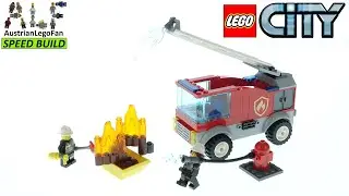 LEGO City 60280 Fire Ladder Truck - Lego Speed Build Review