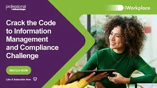 Crack the Code to Information Management and Compliance Challenge