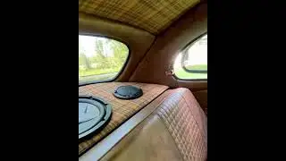 Charity Beetle - 1963 Ragtop VW Beetle Custom Interior