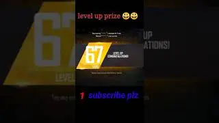 #shorts free fire level up reward  #levelup